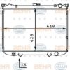HELLA 8MK 376 707-561 Radiator, engine cooling